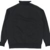 Chaqueta deportiva de punto con cuello alto para hombre, color negro