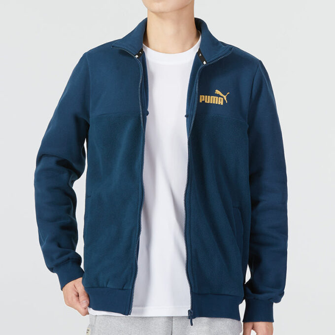 Chaqueta deportiva dorada “Azul Dorado”