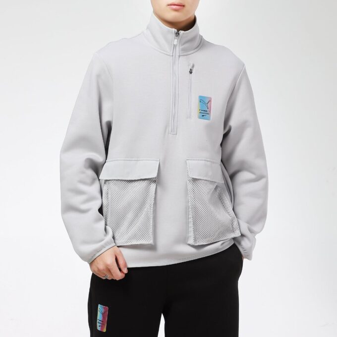 Chaqueta deportiva “Gris Amarillo”