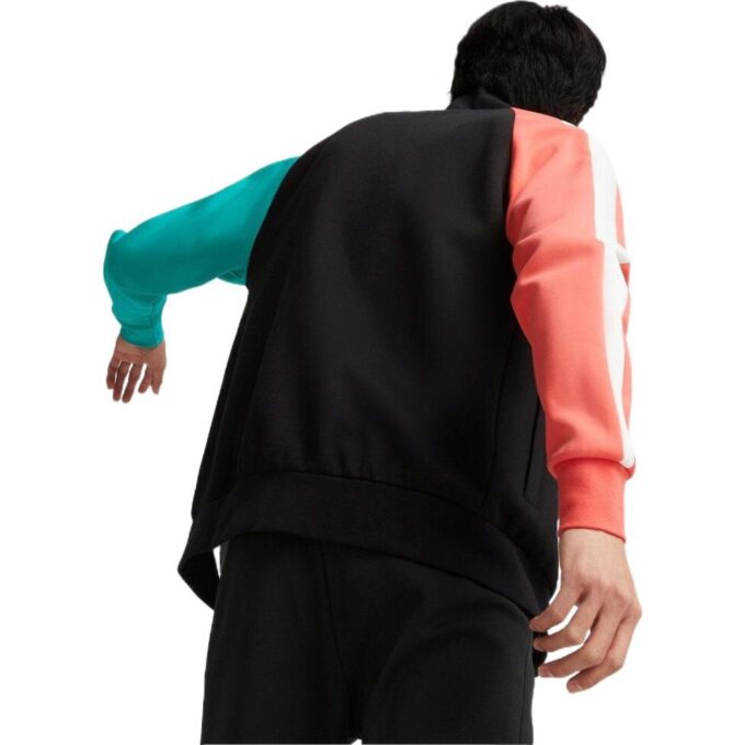 Chaqueta deportiva icónica T7 DK “Negro Azul Rojo”