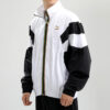 Chaqueta deportiva informal con estampado bronceado blanca