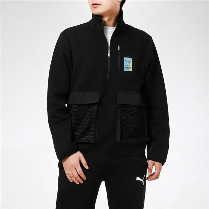 Chaqueta deportiva “Negro Amarillo”
