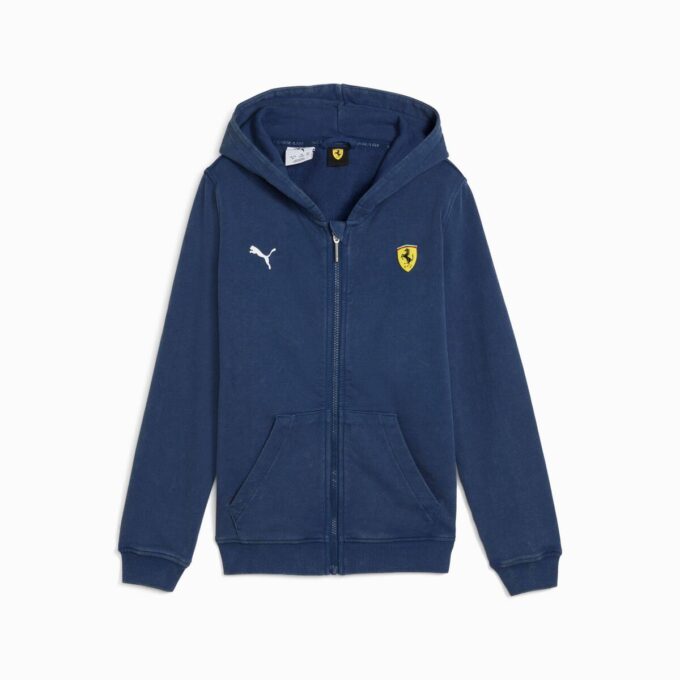 Chaqueta deportiva para niños grandes de la Scuderia Ferrari Chaqueta deportiva para niños grandes de la Scuderia Ferrari