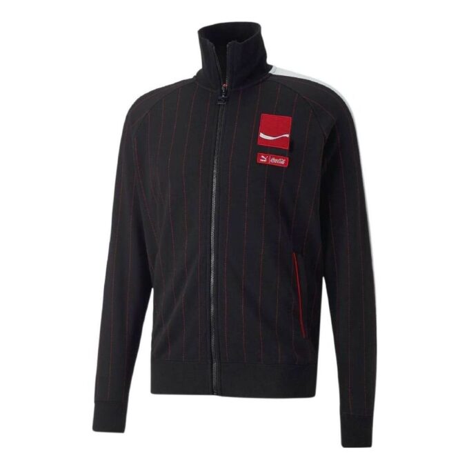 Chaqueta deportiva PUMA x Coca-Cola T7 “Negra”