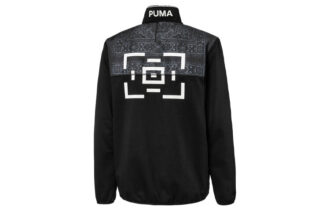 Chaqueta deportiva PUMA x Les Benjamins “Negro, Blanco y Gris”