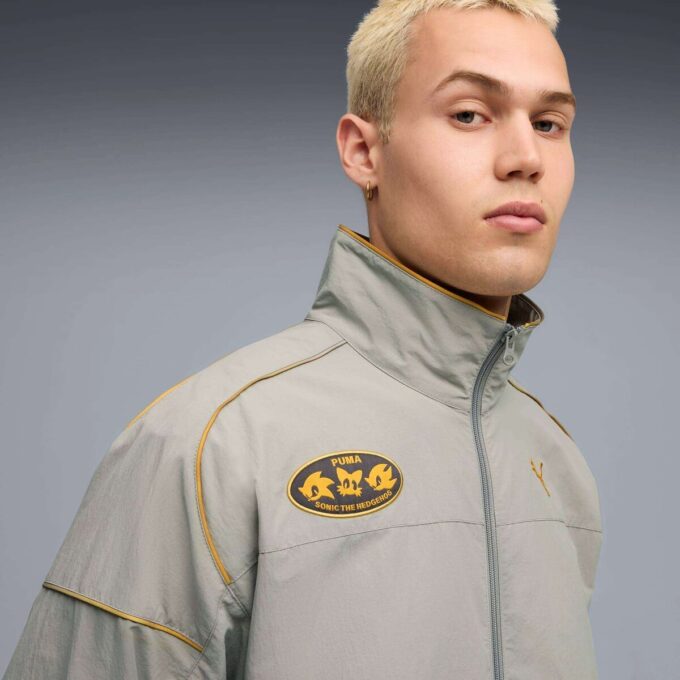 Chaqueta deportiva PUMA x SONIC THE HEDGEHOG para hombre Chaqueta deportiva PUMA x SONIC THE HEDGEHOG para hombre