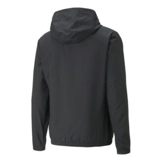 Chaqueta deportiva Rise Training para todo tipo de clima, color negro