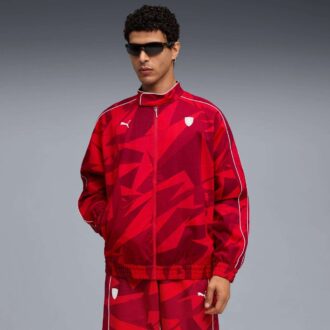 Chaqueta deportiva T7 para hombre Scuderia Ferrari HP 20 años en rojo