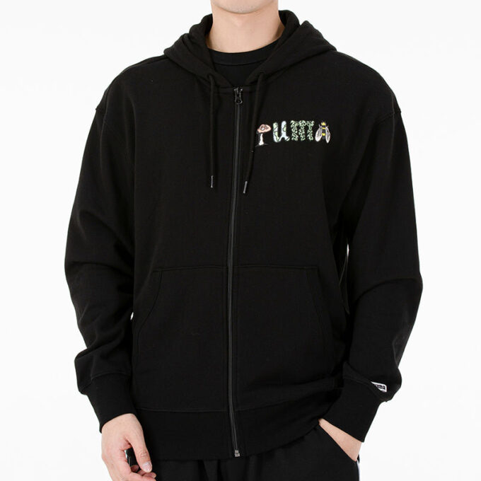 Chaqueta Downtown Graphic FZ negra