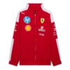 Chaqueta extragrande PUMA x Scuderia Ferrari 2025 Drivers T7 “Cereza oscuro”
