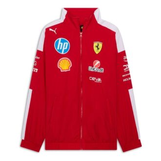 Chaqueta extragrande PUMA x Scuderia Ferrari 2025 Drivers T7 “Cereza oscuro”