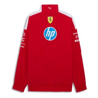 Chaqueta extragrande PUMA x Scuderia Ferrari 2025 Drivers T7 “Cereza oscuro”