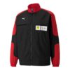 Chaqueta Ferrari Race Statement tejida en negro, rojo y blanco