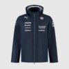 Chaqueta impermeable para hombre réplica Williams Racing 2025 Chaqueta impermeable para hombre réplica Williams Racing 2025