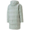 Chaqueta larga clásica de plumas “Gris-Verde”