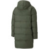 Chaqueta larga clásica de plumas “Verde militar”