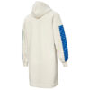 Chaqueta larga de forro polar “Blanco Azul”