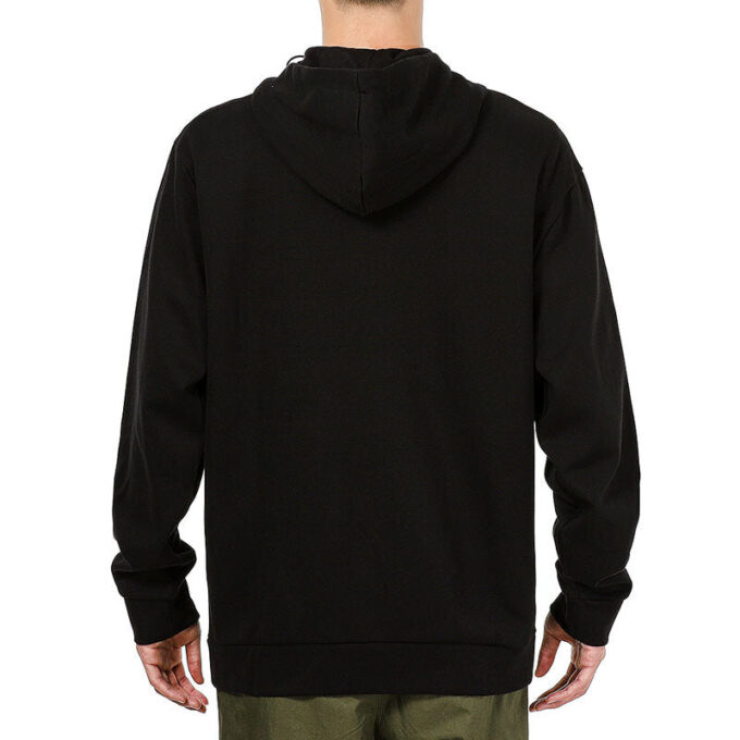 Chaqueta lisa de manga larga “negra”