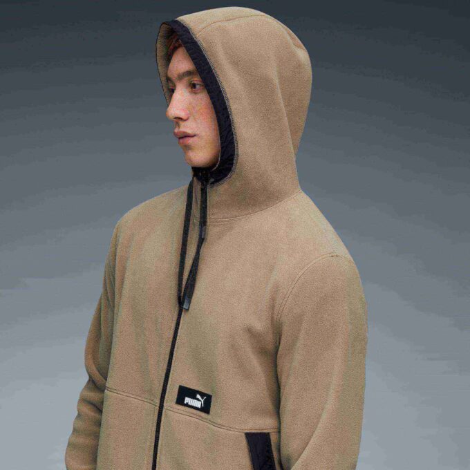 Chaqueta polar con capucha y aislamiento para hombre Chaqueta polar con capucha y aislamiento para hombre