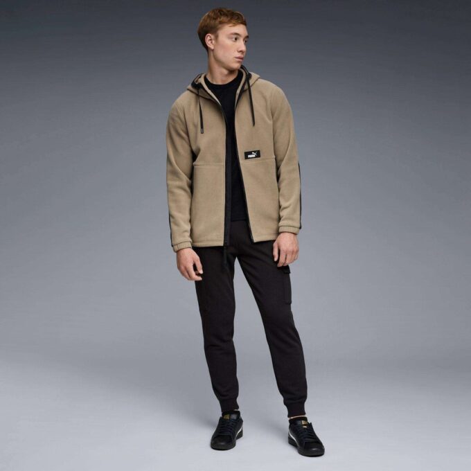 Chaqueta polar con capucha y aislamiento para hombre Chaqueta polar con capucha y aislamiento para hombre