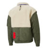 Chaqueta polar Sherpa PUMA x Attempt “Beige, verde y azul”