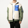 Chaqueta polar Sherpa PUMA x Attempt “Beige, verde y azul”