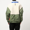 Chaqueta polar Sherpa PUMA x Attempt “Beige, verde y azul”