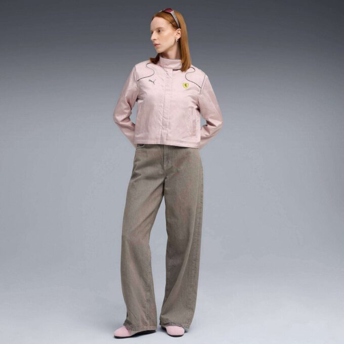 Chaqueta premium para mujer de la Scuderia Ferrari Chaqueta premium para mujer de la Scuderia Ferrari