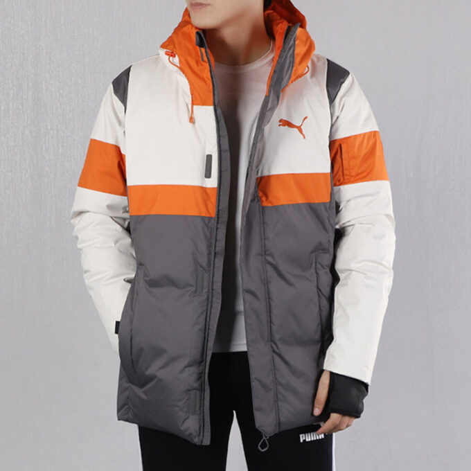 Chaqueta protectora de plumón “gris”
