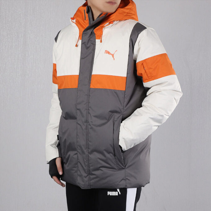 Chaqueta protectora de plumón “gris”