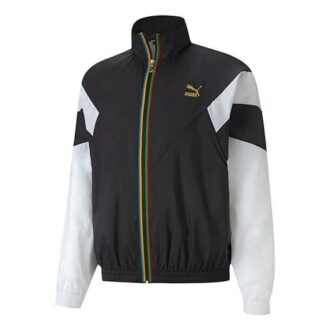 Chaqueta PUMA Bronzing para hombre, color negro