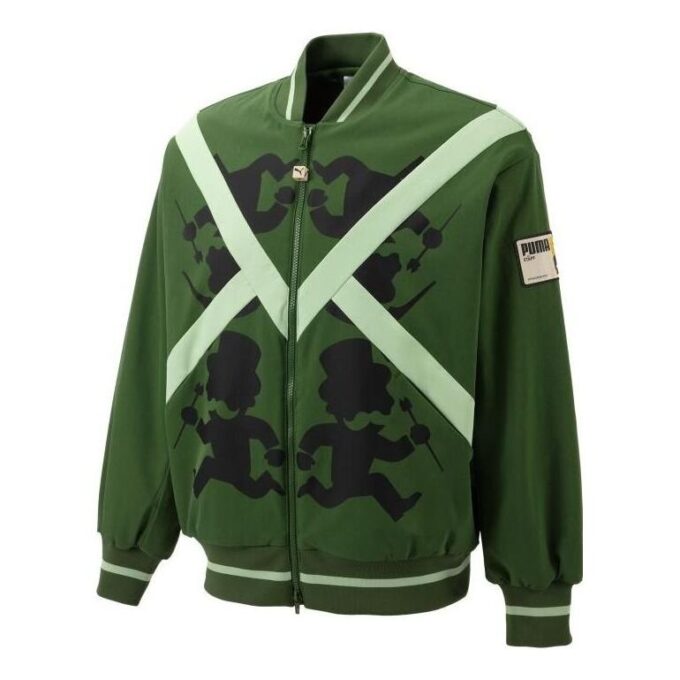 Chaqueta PUMA x Staffonly X Monopoly “Verde”