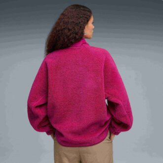 Chaqueta Sherpa de forro polar para mujer