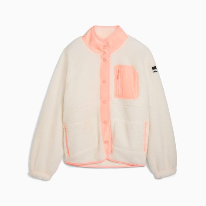 Chaqueta Sherpa de forro polar para mujer Chaqueta Sherpa de forro polar para mujer