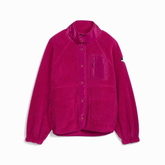 Chaqueta Sherpa de forro polar para mujer Chaqueta Sherpa de forro polar para mujer