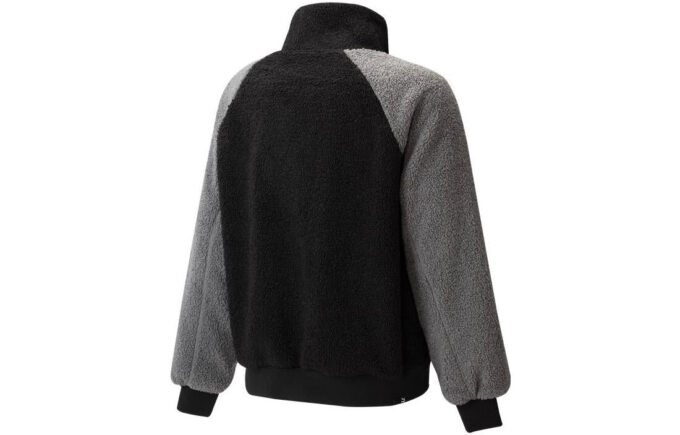 Chaqueta Sherpa Manga Reglan “Negra”