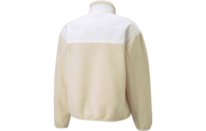 Chaqueta Sherpa PUMA x Ami “Beige”