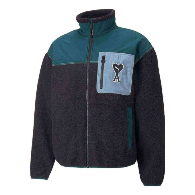 Chaqueta Sherpa PUMA x AMI “Negra”