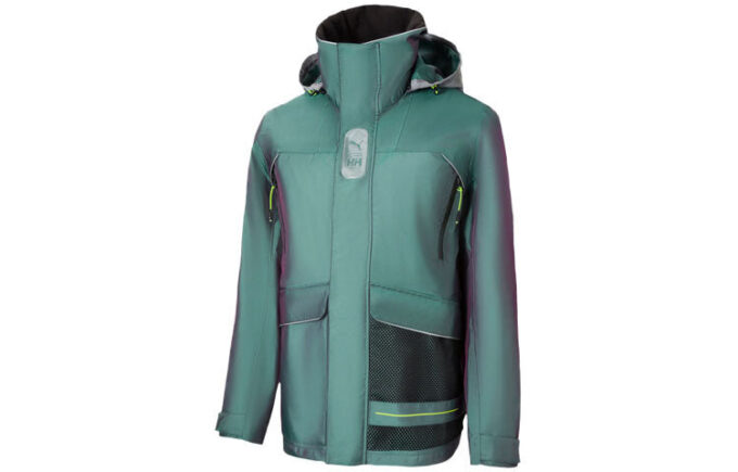 Chaqueta Tech Stormcell de PUMA x Helly Hansen “Verde y negro”