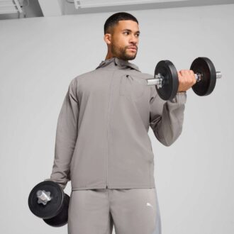 Chaqueta tejida de entrenamiento para hombre