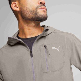 Chaqueta tejida de entrenamiento para hombre
