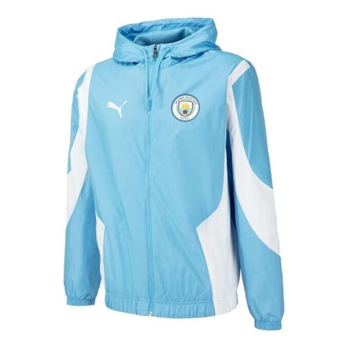 Chaqueta tejida prepartido del McFC Anthem “Azul”