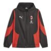 Chaqueta tejida prepartido del Milan AC “Negra y roja”