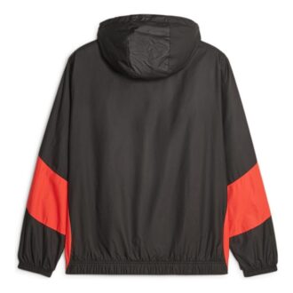 Chaqueta tejida prepartido del Milan AC “Negra y roja”