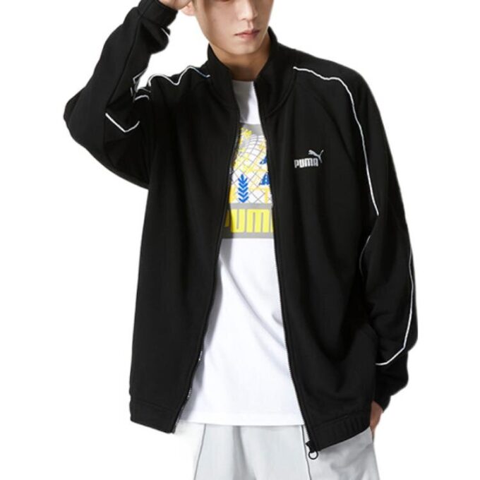 Chaqueta Train con cremallera completa “Negra”