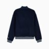 Chaqueta universitaria de baloncesto para hombre con paquete de pegatinas