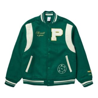 Chaqueta universitaria PUMA x RHUIGI “Verde”