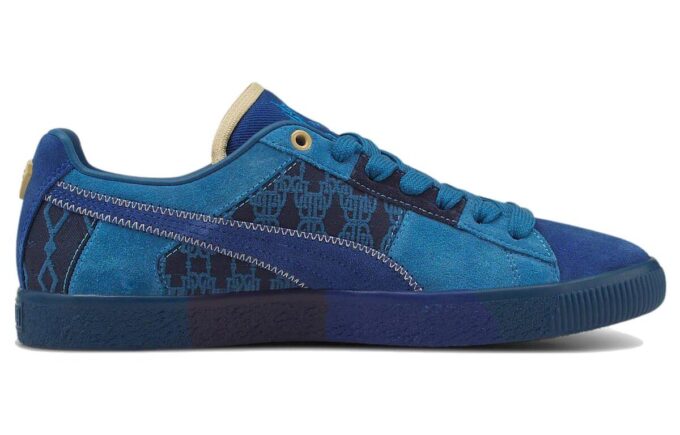 Clyde Vintage x Dapper Dan “Pasarela previa al partido – Azul”