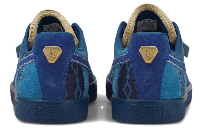 Clyde Vintage x Dapper Dan “Pasarela previa al partido – Azul”