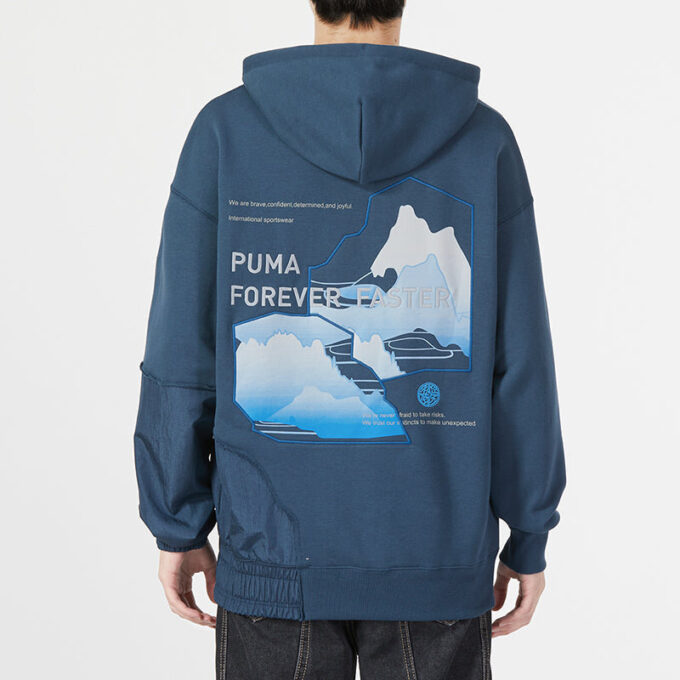 CNY Sudadera con capucha Bz Zaozhi “Azul”